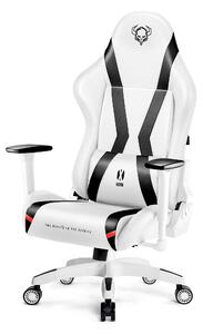 Scaun gaming Diablo X-Horn 2.0 King Size: alb-negru Diablochairs