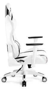 Scaun gaming Diablo X-Horn 2.0 King Size: alb-negru Diablochairs