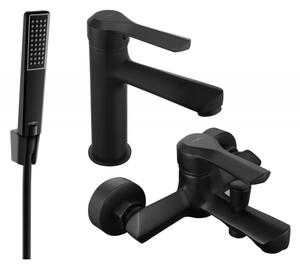 Mexen Sabre R72 set cadă, negru - 72103R72-70