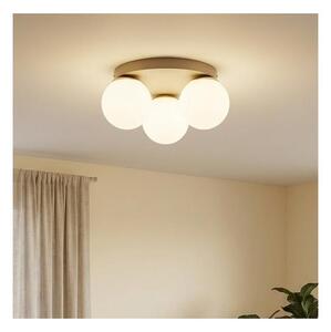 Brilagi - Plafonieră MILO ECRU 1xE27/60W/230V diam. 15 cm bej/auriu