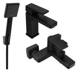 Mexen Mino R45 set cadă, negru - 72403R45-70