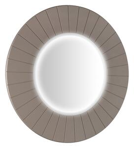 Sapho Sapho, oglindă rotundă LUMIRO STRIP cu iluminare LED în ramă, diametru 75cm, agila, LR750-4343S