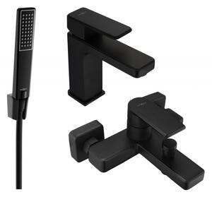 Mexen Mino Set cadă R72, negru - 72403R72-70