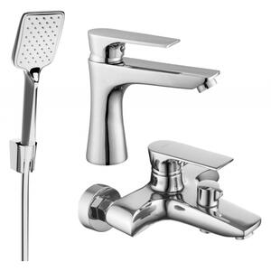Mexen Axel R62 set cadă, crom - 73803R62-00