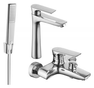 Mexen Axel R72 set cadă, crom - 73813R72-00