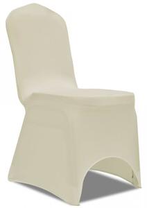 Huse elastice pentru scaun, 24 buc., crem - V3051642V
