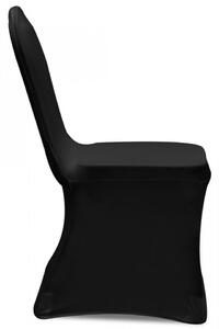Set huse elastice pentru scaune 50 buc. Negru - V130338V