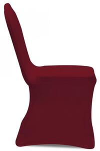 Huse elastice pentru scaun, 30 buc., visiniu - V3051646V