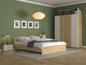 Dormitor Alex Sonoma&alb 180x200 cm