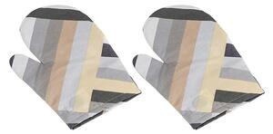 Mănușă de bucătărie Bellatex Stripe, 28 x 18 cm, 2 buc