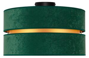 Plafonieră Duolla DUO 1xE27/40W/230V d. 40 cm verde/auriu