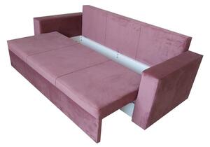 Canapea Alisa roz extensibila