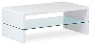 Dohányzóasztal 110 × 60 × 40 cm, MDF, fehér AHG-402 WT