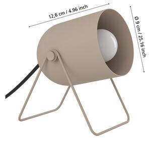 Eglo 44165 - Lampă de masă TILSTON 1xE14/8W/230V bej