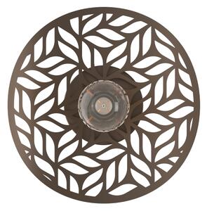 Eglo 44125 - Aplică de perete SWABY 1xE27/60W/230V, bronz