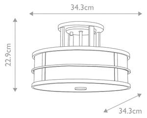 Lustră aplicată FUSION 3xE27/60W/230V Feiss