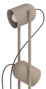 Eglo 44166 - Lampadar TILSTON, 2xE14/8W/230V, bej