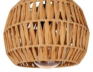 Eglo 44144 - Lustră suspendată pe cablu SHELDON, 3x E27/40W/230V, maro