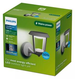 Philips - Lampă de perete pentru exterior NUVY LED/4,3W/230V 2700K IP44