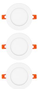 Osram - Set 3x spot LED încastrat, 8W, 230V, 3000K, alb