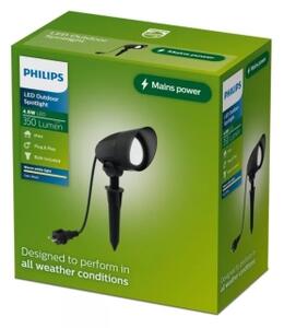 Philips - Spot LED exterior CYLR, 4,6 W, 230 V, 2700 K, IP44