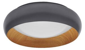 Osram plafonieră LED dimabilă ORBIS LIVIA, LED/16W/230V, diametru 30 cm, antracit/maro