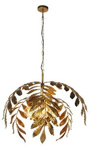 Lampa suspendata vintage auriu antic 60 cm - Linden