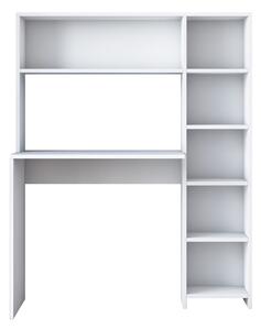 Birou HA104, alb, PAL, 113.2x40x141.8 cm