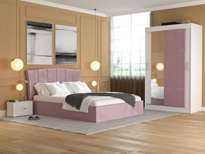 Dormitor Bianco Roz Dressing oglinda 120 cm