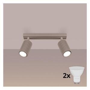 Brilagi - Spot LED CRESTO 2xGU10/10W/230V taupe