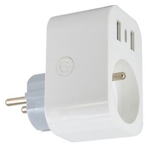 Immax NEO 07799L - Multipriză inteligentă 16A/230V cu 2x USB + 1x USB-C Tuya