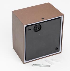 BRILAGI - Aplica LED de exterior TERNI LED/12W/230V maro IP44