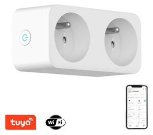 Priză dublă inteligentă NEO LITE 2x16A/230V Wi-Fi Tuya Immax NEO 07751L