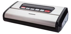 Aparat de vidat si sigilat Heinner HAV-165BKSS, vidare uscata umeda, pompa si sigilare dubla, sistem racire banda sigilare, furtun pentru caserole, cutter incorporat, compatibil cu pungi latime 32 cm