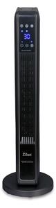 Aeroterma ceramica turn Zilan ZLN2076 Negru, 2200W, Ecran cu atingere, Timer 8H