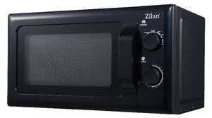 Cuptor cu microunde Zilan ZLN1222, 20 L, 700W, mod pentru dezghet, 6 trepte de putere, Negru