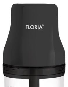 Tocator legume-fructe chopper FLORIA ZLN3035, putere 200W, capacitate vas 500 ml, cutit inox, negru