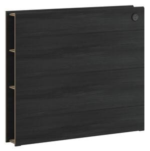 Tablie cu rafturi, pentru patul 120x200 cm, Colectia Black