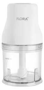 Tocator legume-fructe chopper FLORIA ZLN3042, putere 200W, capacitate vas 500 ml, cutit inox, alb