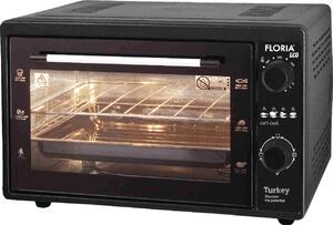 Cuptor electric Floria ZLN2898,NEGRU capacitate 38 Litri, Putere 1500W, Gratar, Tava inclusa