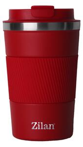 Cana de cafea Zilan ZLN9924 termos, capacitate 510ml, interior din inox, pereti dublii, rosu