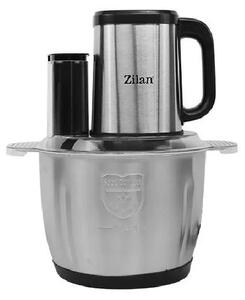 Tocator legume-fructe Zilan ZLN2757 digital multifunctional, Vas inox capacitate 3L, 4 functii presetate, Lame din titan, Putere 500W