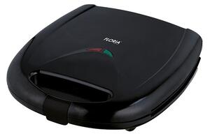 Aparat Sandwich FLORIA ZLN3874 - 1200W negru, placi detasabile, termostat reglabil