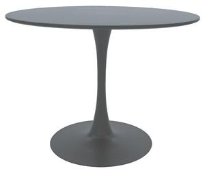 Masa Balou MDF, Gri inchis - Alb - Negru, 100x75 cm