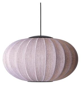 Knit-Wit 57 Oval LED Lustră Pendul Anniversary Glitter Gold - Made By Hand