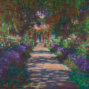Reproducere O alee în grădina lui Monet, Giverny, 1902, Claude Monet