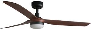 FARO 33817WT1S-LED Ventilator de tavan LED dimabil PUNT M 18W/230V CCT, diam. 132 cm, maro/negru WT+DO