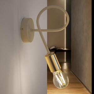 Lampă de perete OXFORD 1xE27/15W/230V alamă/albă