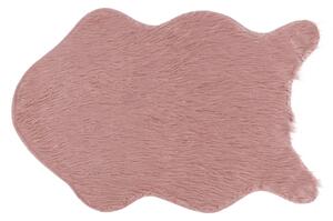 Blană artificială, roz/auriu-roz, 60x90, FOX TYP 3