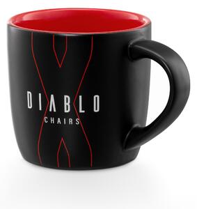 CANĂ Diablo Chairs negru/roșu